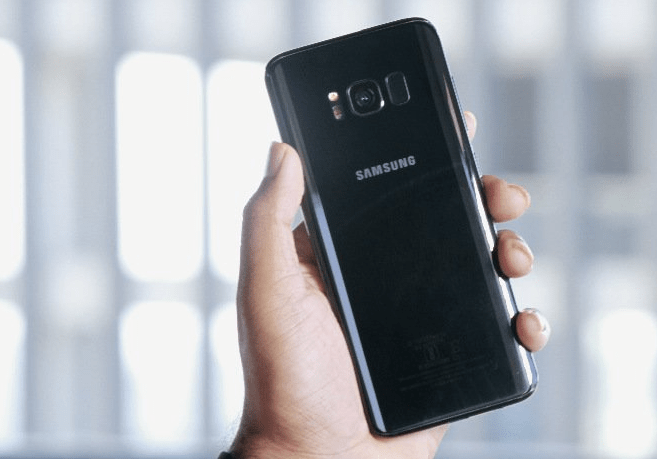 Finger print sensor in Samsung Galaxy S9