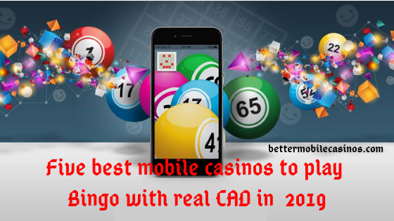 Five best mobile casinos to play Bingo with real CAD in  2019