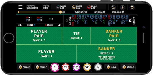 Four top Baccarat Games to play at Platinum Play mobile casino Canada