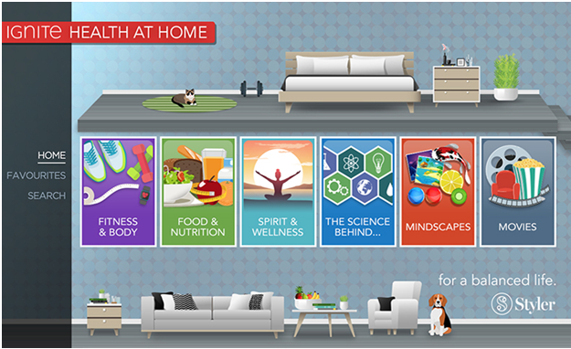 Ignite health at home app for Rogers Canada