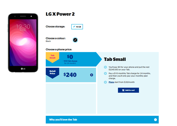 LG X Power 2 plans with koodo mobile Canada