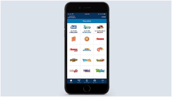 Lotto Quebec mobile app features