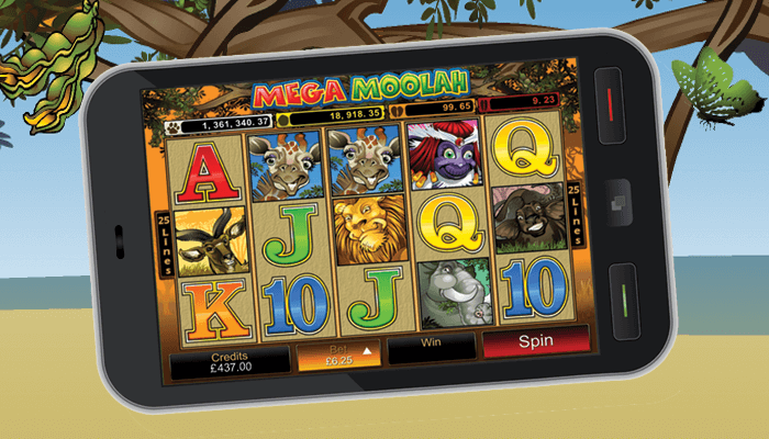 How to Play Mega Moolah Progressive Slot Game with your Mobile in Canada?