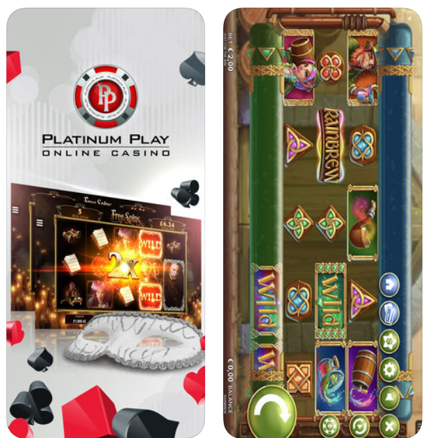 Platinum play casino app