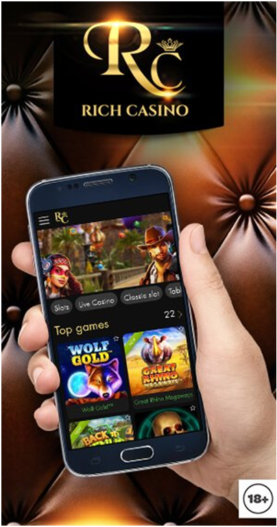 Rich casino app for mobile
