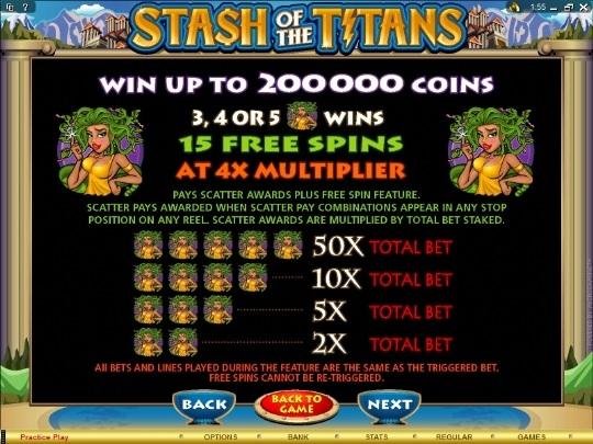 Stash of Titans Slots